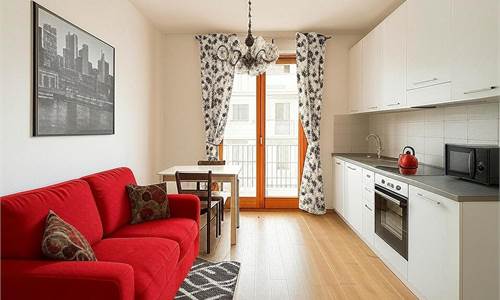 Trilocale a Viserba con balcone